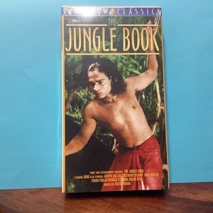 New sealed VHS Jungle Book Kipling classic boy raised by wolf returns to village